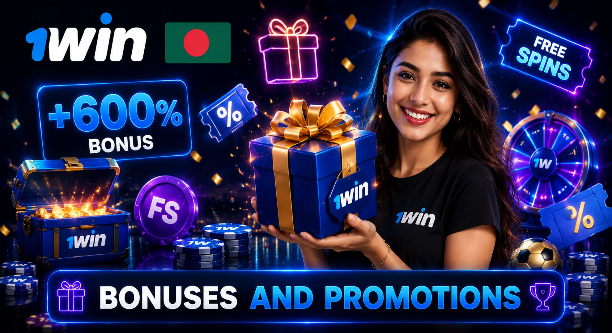 1win bonuses and promotions for bangladesh